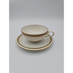 Eschenbach Bavaria Germany Dekorerad Rorstrand Porcelain Cup & Saucer